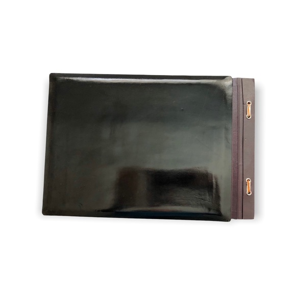 Stunning Vintage Asian Carved Eagle Abalone Inlay Photo Album - Picture 13 of 16